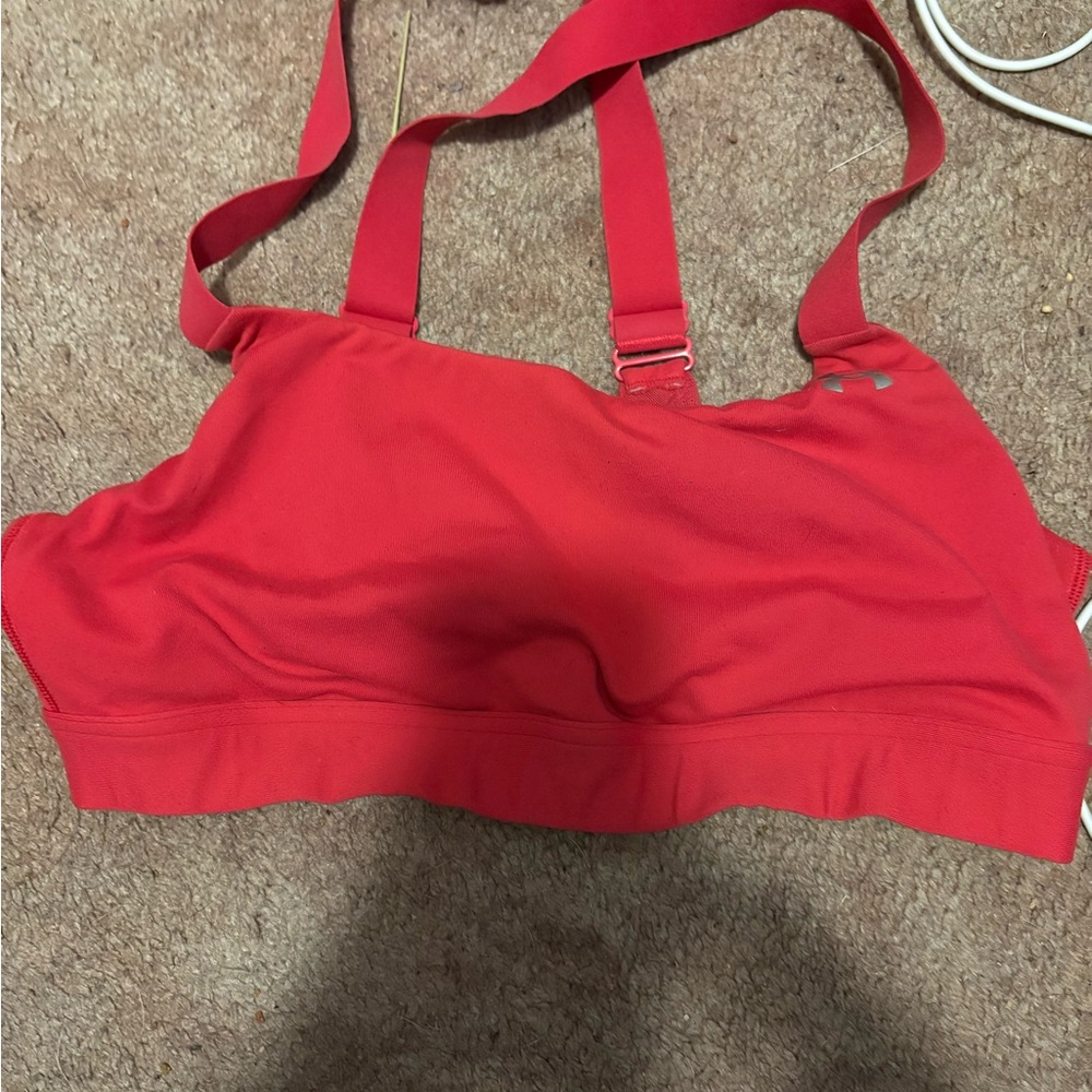 Under Armour Red Sports Bra